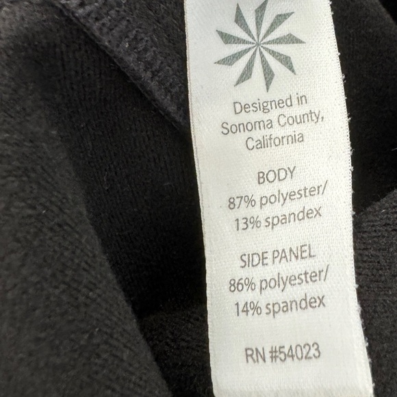 Athleta Herringbone Luxe Metro Drifter Black Herringbone Leggings Size Small - Picture 12 of 15